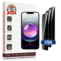 Entronix Anti-Spy Privacy Screen Protector Compatible with iPhone 16E - 3-Piece Combo
