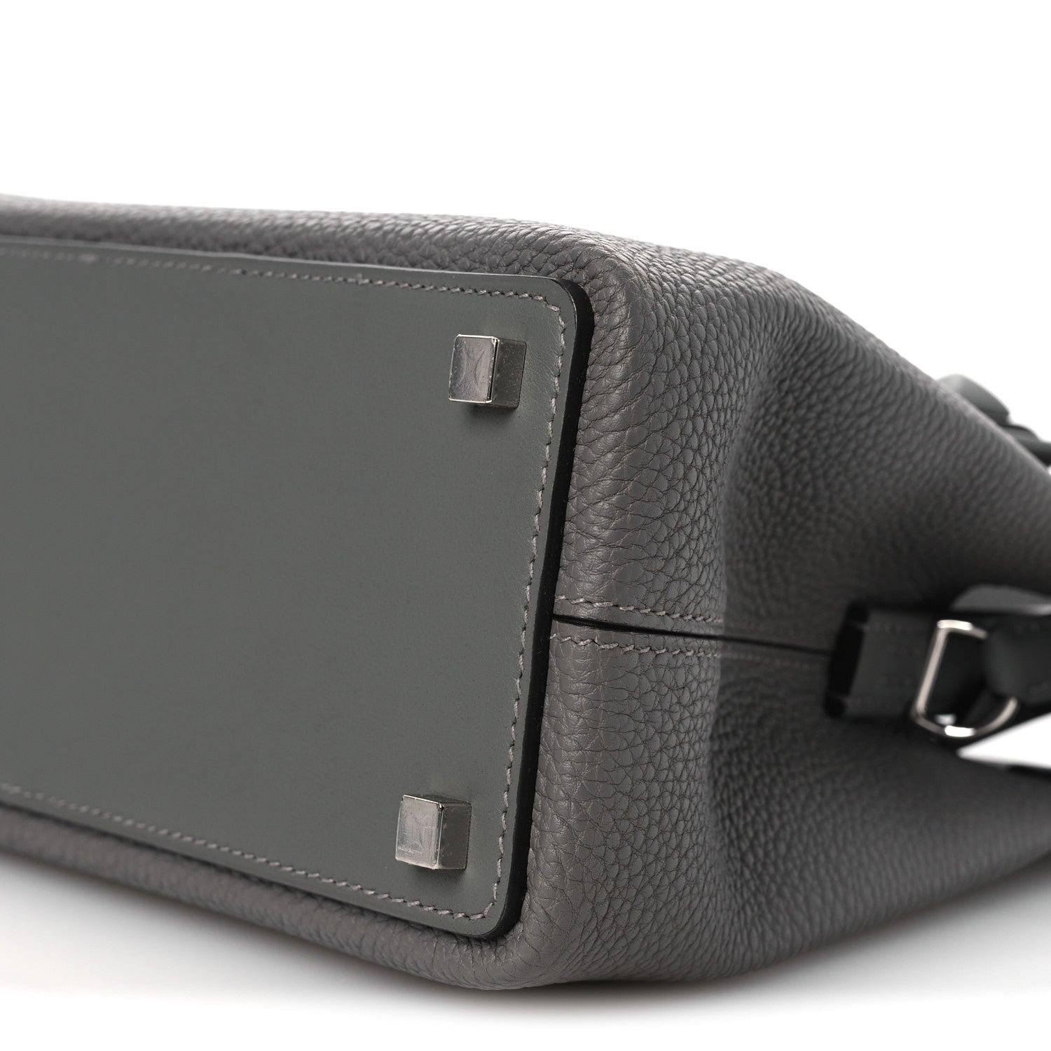 Togo Swift Medor Bag Gris Meyer