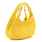 Nappa Intrecciato Medium Campana Buttercup