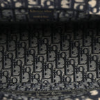 Oblique Medium Book Tote Blue Multicolor