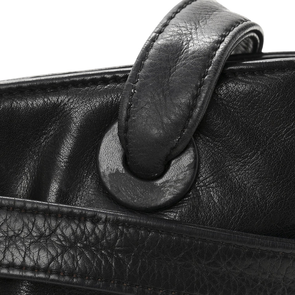 Lambskin CC Shoulder Bag Black