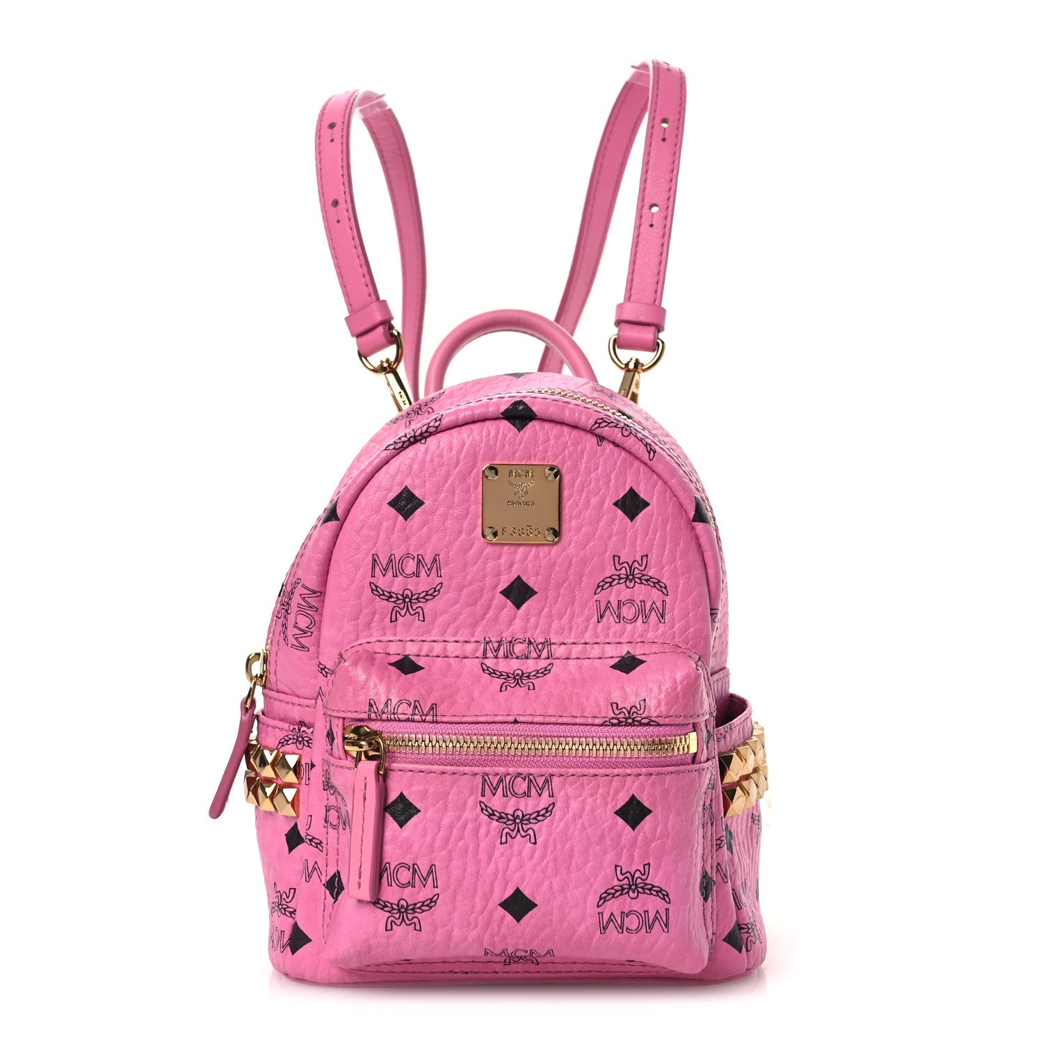 Visetos Side Stud X-Mini Stark Bebe Boo Backpack Pink