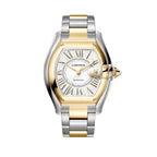 Roadster Large Model | 39mm, Two-Tone Stainless Steel & 18K Yellow Gold, White Dial
