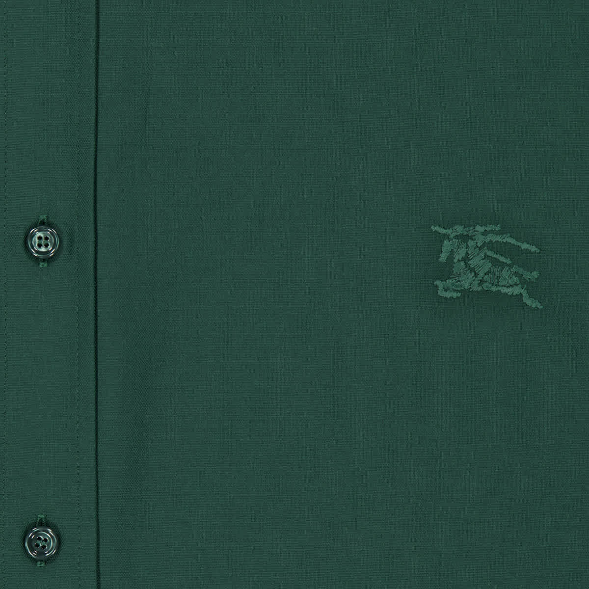 Burberry Hemd aus Baumwoll-Oxford mit EKD-Logo-Stickerei