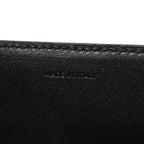 Smooth Calfskin Triomphe Small Louise Bag Black