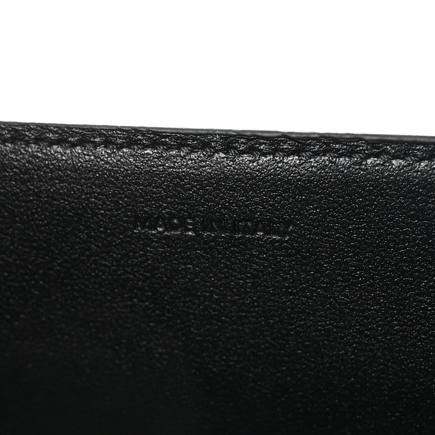 Smooth Calfskin Triomphe Small Louise Bag Black