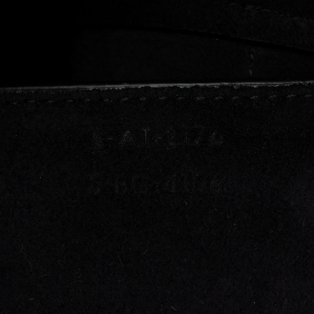 Grained Calfskin Mini Belt Bag Black