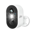2K Wireless Rechargeable Battery Camera with 2.4G WiFi for Home Surveillance, PIR Detection, IP65 Rating, Compatible with ANRAN App - 1Pc