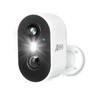 2K Wireless Rechargeable Battery Camera with 2.4G WiFi for Home Surveillance, PIR Detection, IP65 Rating, Compatible with ANRAN App - 1Pc