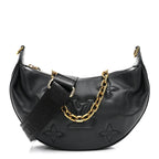 Calfskin Bubblegram Over The Moon Black