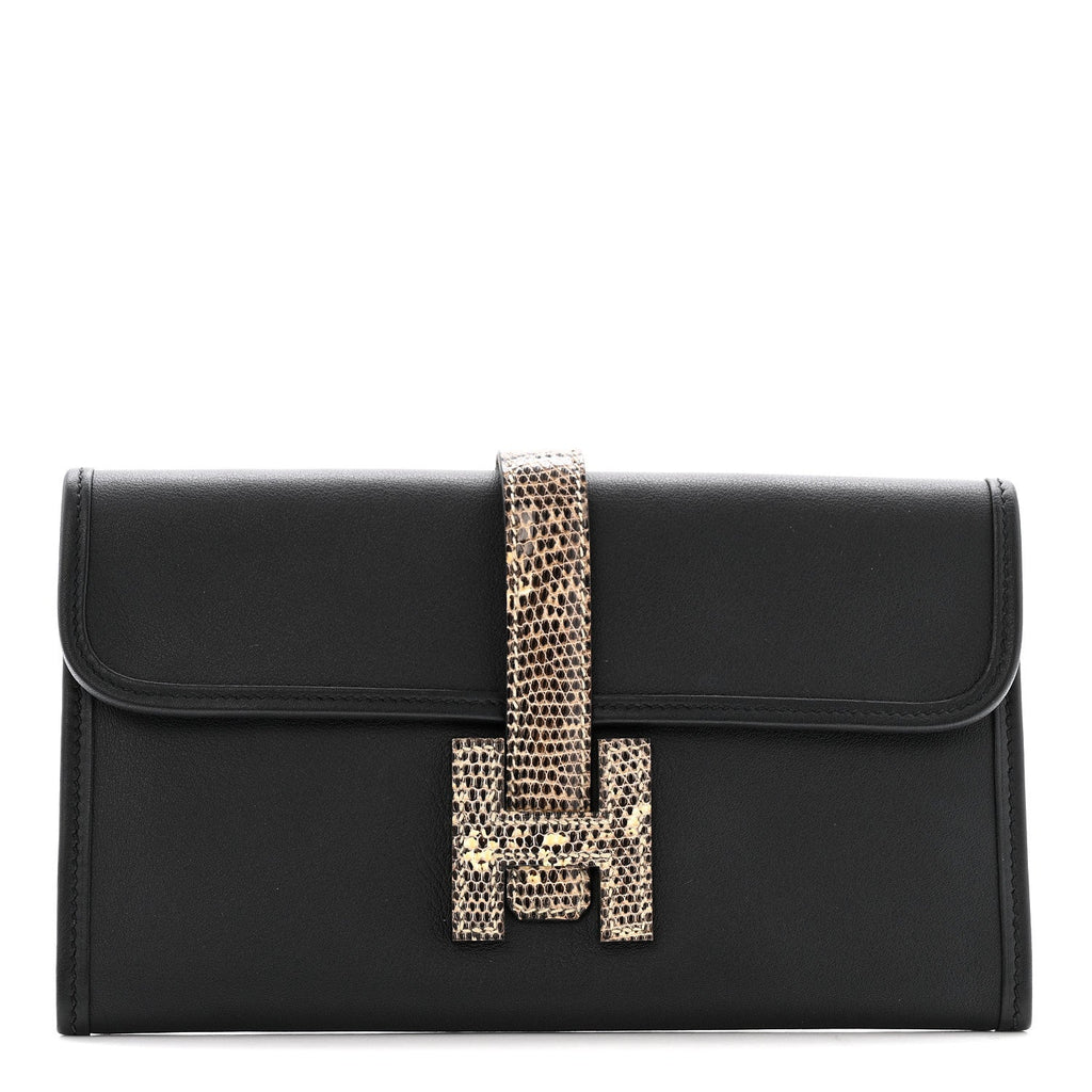 Swift Lizard Jige Touch Duo Clutch Black Ombre