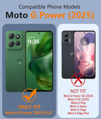Entronix Case Compatible with Moto G Power 2025 - Triple-Layer Heavy Duty Protection