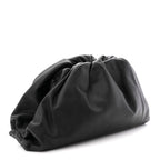 Smooth Butter Calf The Pouch Oversized Clutch Black
