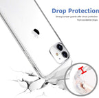 Entronix Case Compatible with iPhone 12 Mini - [Hard Back] Thick Clear