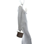 Damier Ebene Trousse Make Up Bag Pochette