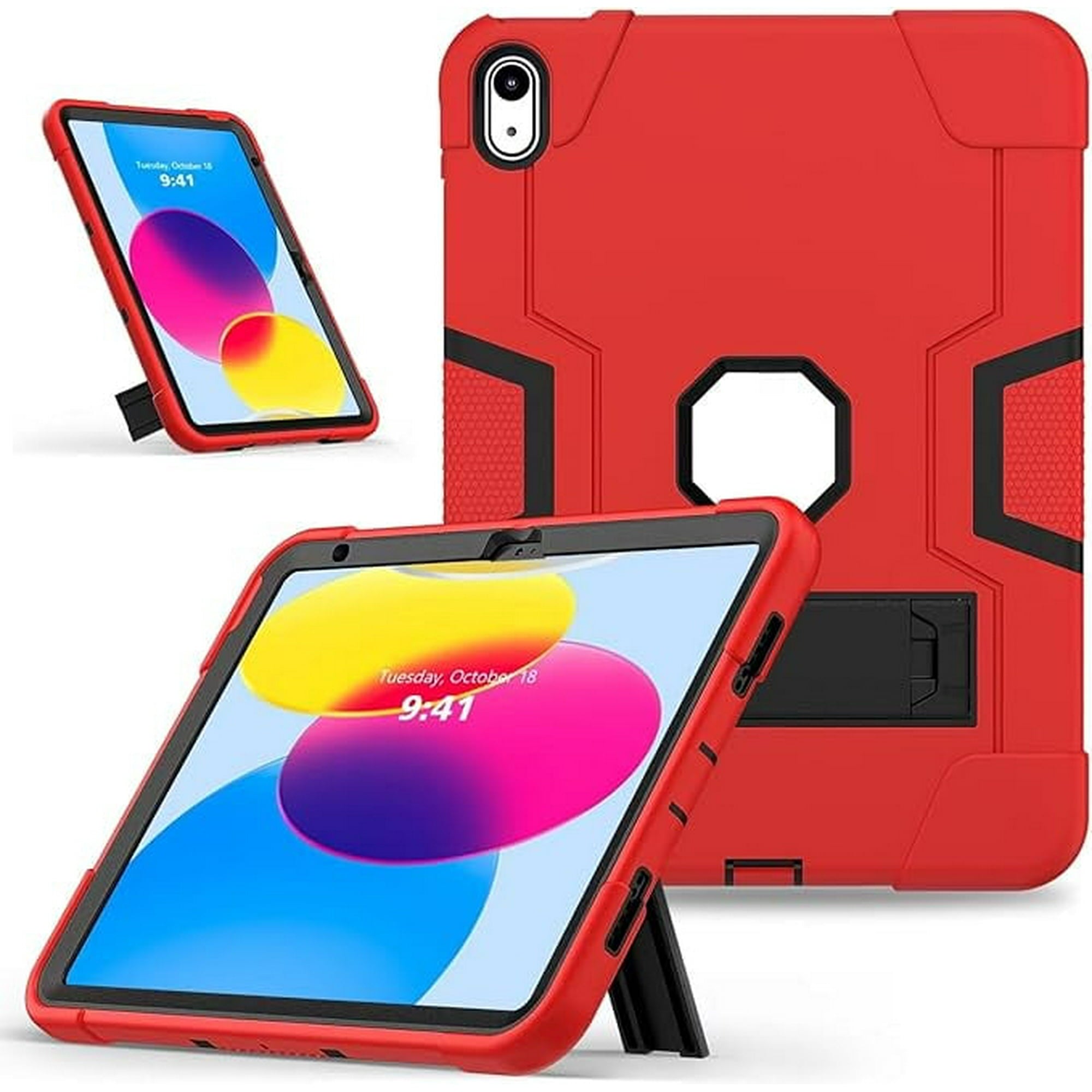 Entronix Case Compatible with iPad Air M2 11" (6th Gen, 2024) - Triple-Layer Heavy Duty Protection