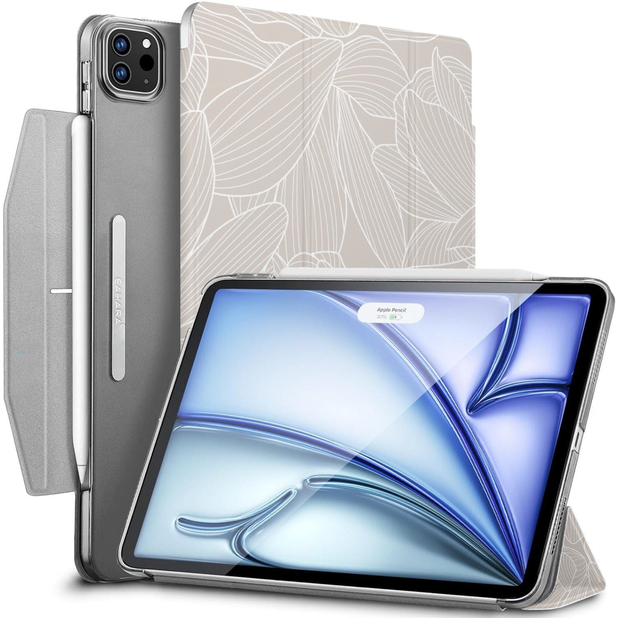 SAHARA - Inspire Series Folio Case for Apple iPad Pro (M4) 11" 2024 - Desert Rose