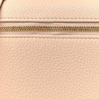 Grained Calfskin Extra Pocket Mini Pouch Creamed Honey