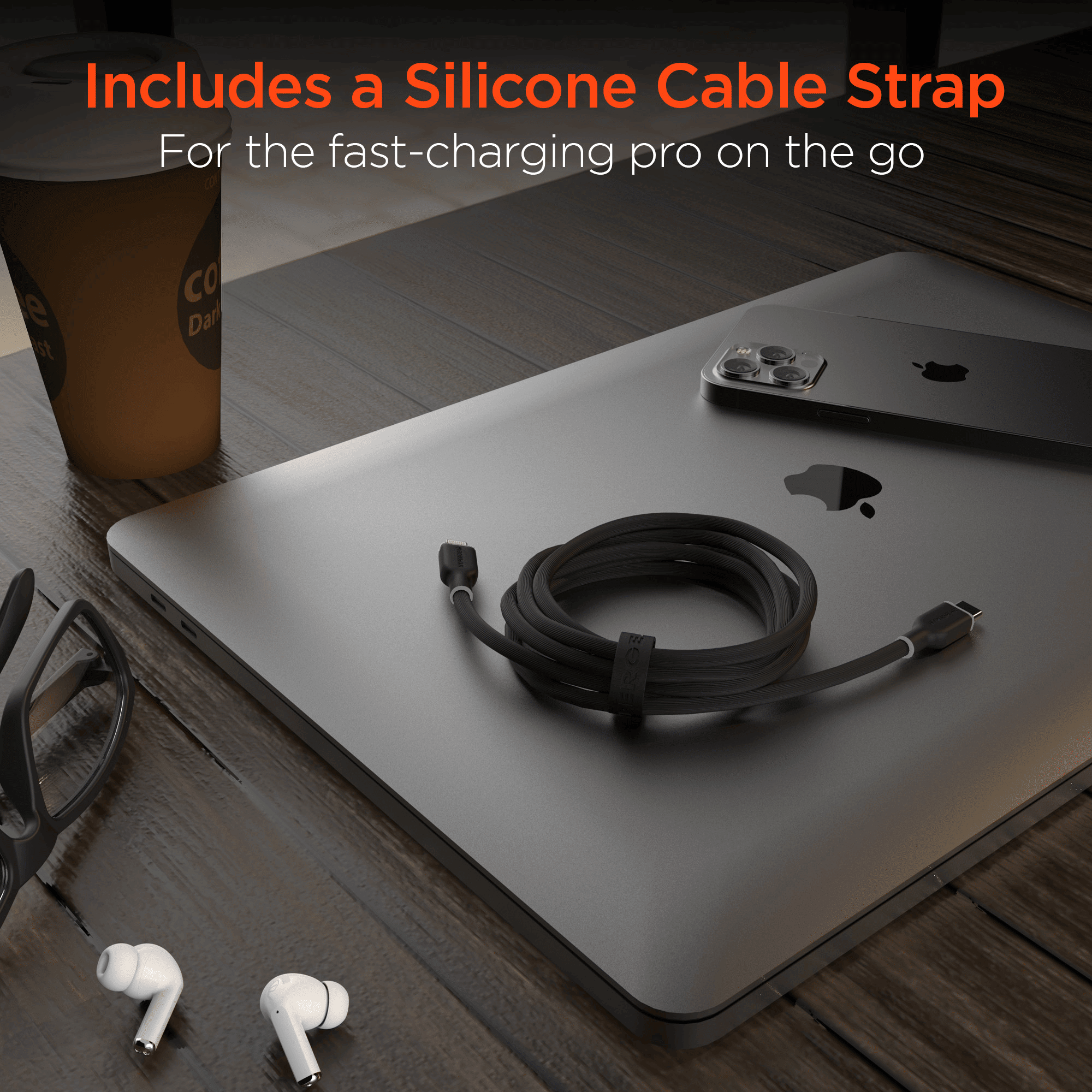 Flexi PRO USB-C to Lightning Cable 10ft