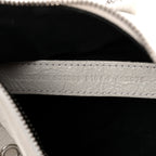Agneau Arena Le Cagole Shoulder Bag XS Optic White