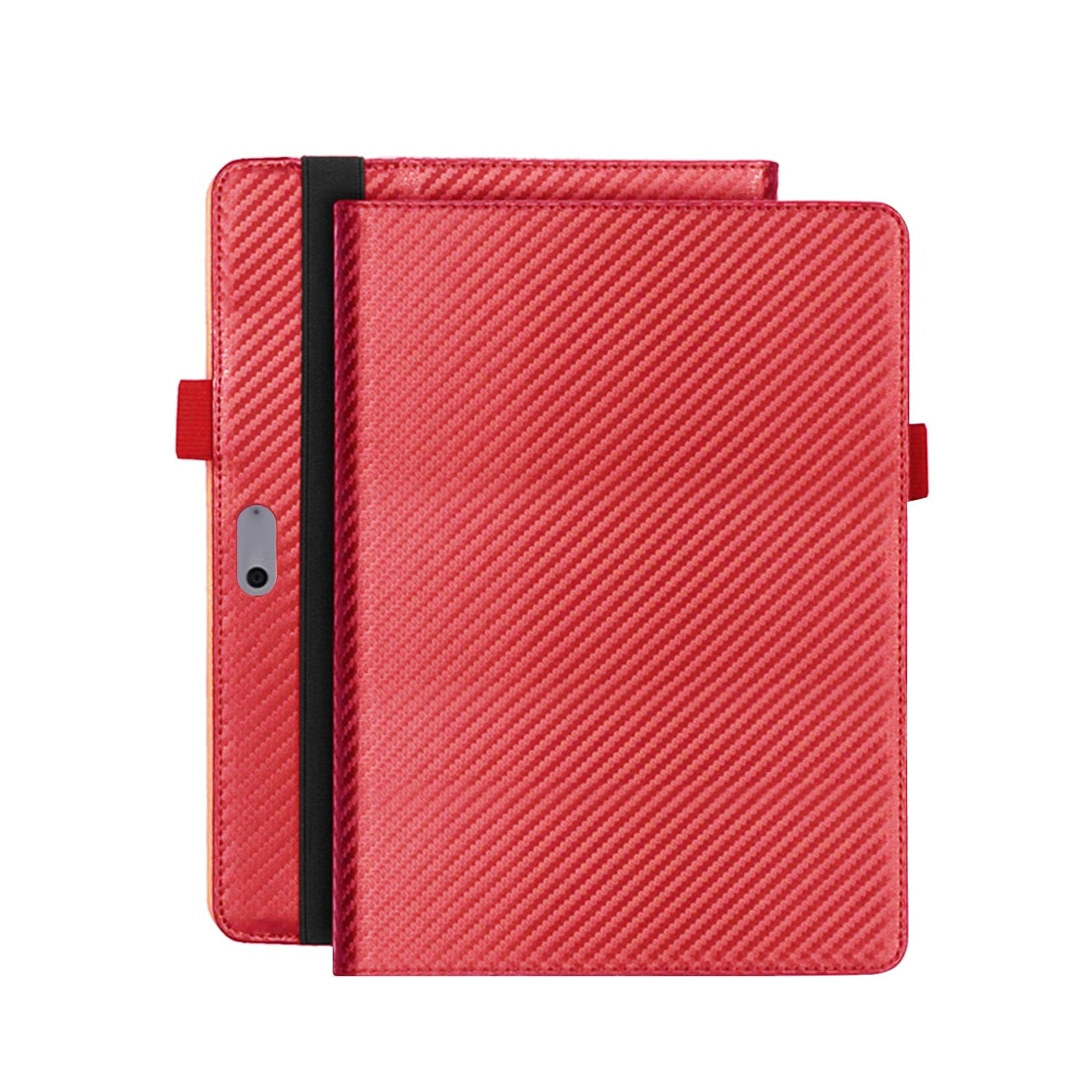 SAHARA - Venture Series Carbon Fiber Pattern Folio Case - Microsoft Surface Go 4 and Go 3