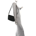 Maxi Oblique Jacquard Weekender 25 Black