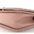 Calfskin Chevron Tweed Medium Boy Flap Pink