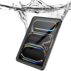 SAHARA - Oasis Series Water-Resistant Case for Apple iPad Pro (M4) 11" 2024 - Clear/Black