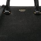 Calfskin Mega Check Small Banwell Tote Black