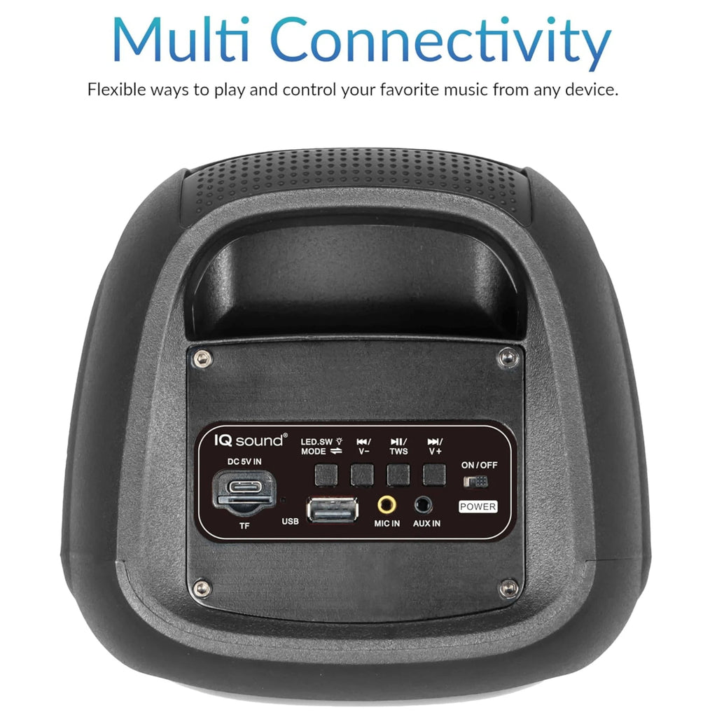 2X4-Inch High Efficiency Bluetooth Speaker System