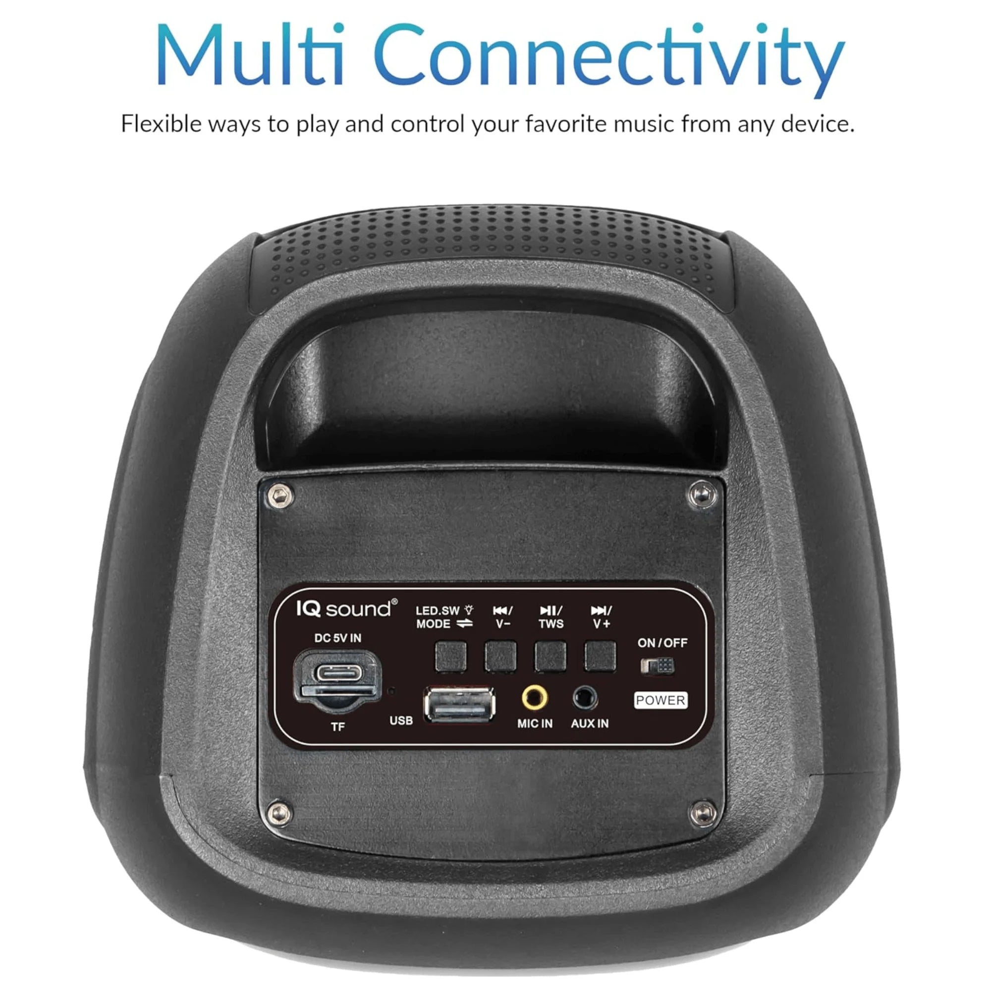 2X4-Inch High Efficiency Bluetooth Speaker System