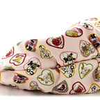 Canvas Coco Hearts Shoulder Bag Pink