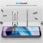 SAHARA - ZeroDamage Ultra-Strong+ Tempered Glass Screen Protector (2-Pack) - OnePlus Nord N20 5G