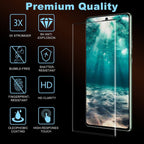 Entronix Clear Screen Protector Compatible with Galaxy Note 10 Plus - 3-Piece Combo