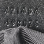 GG Supreme Monogram Web Messenger Bag Black