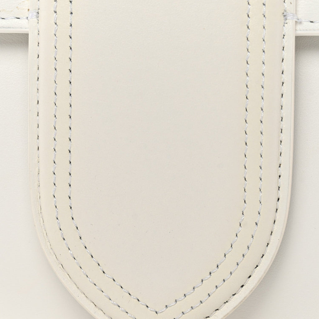 Smooth Calfskin Long Le Grand Bambino Clutch White