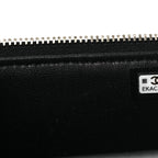 Lambskin Quilted Small Pillow Crush Vanity Case With Chain Black