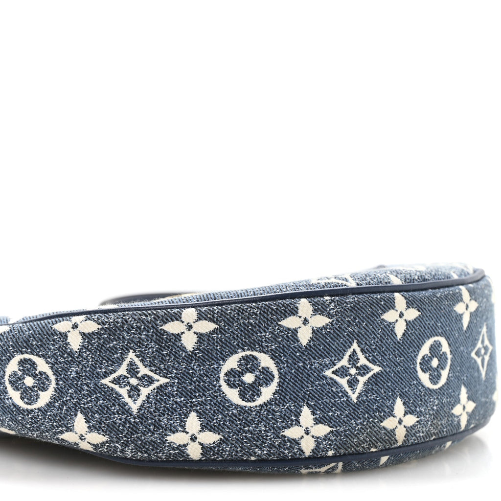 Monogram Jacquard Denim Loop Bleu