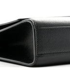 Grain De Poudre Large Classic Monogram Kate Satchel Black