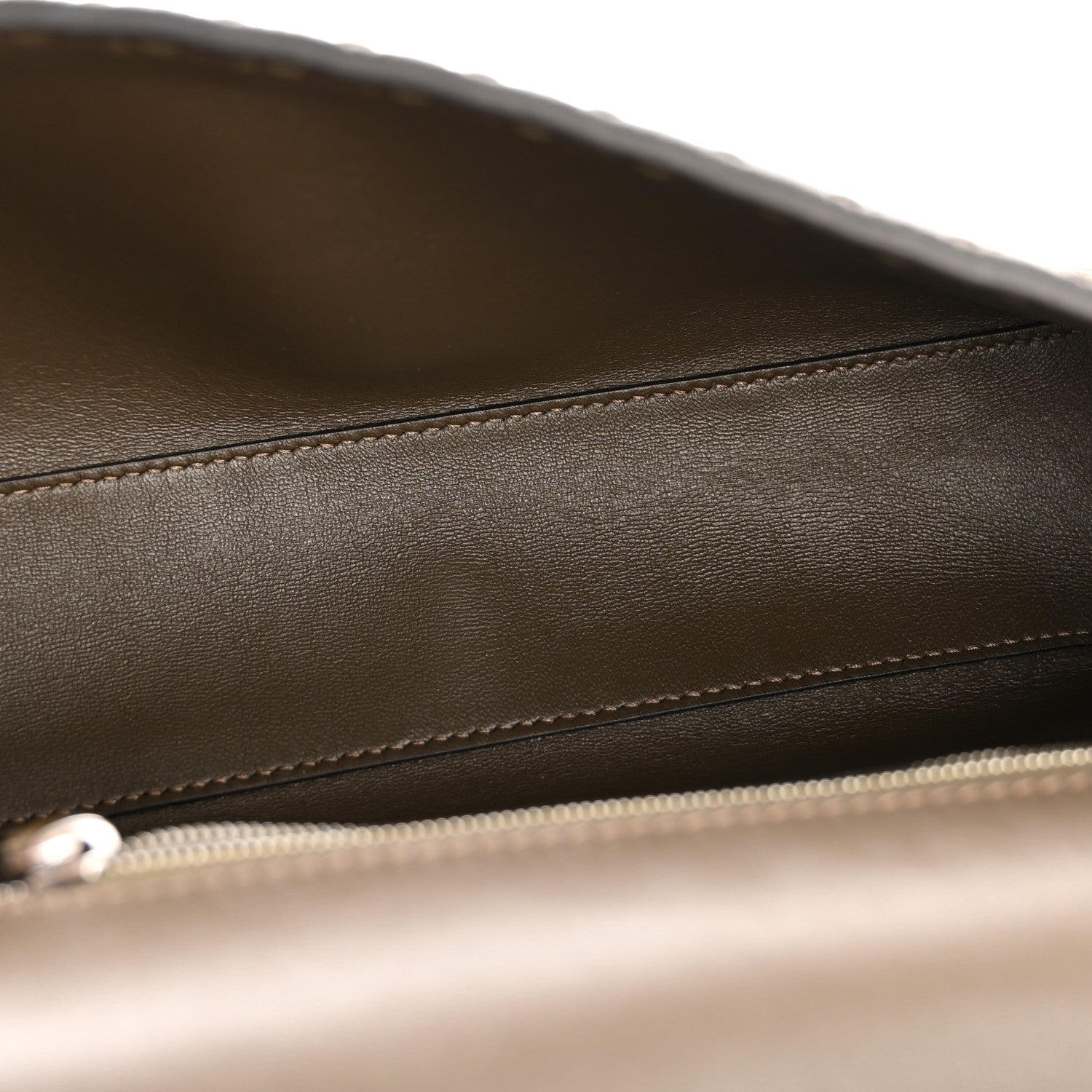 Cuoio Roma Sellerissima Nappa Sintetica Tape Stitch Baguette Wood