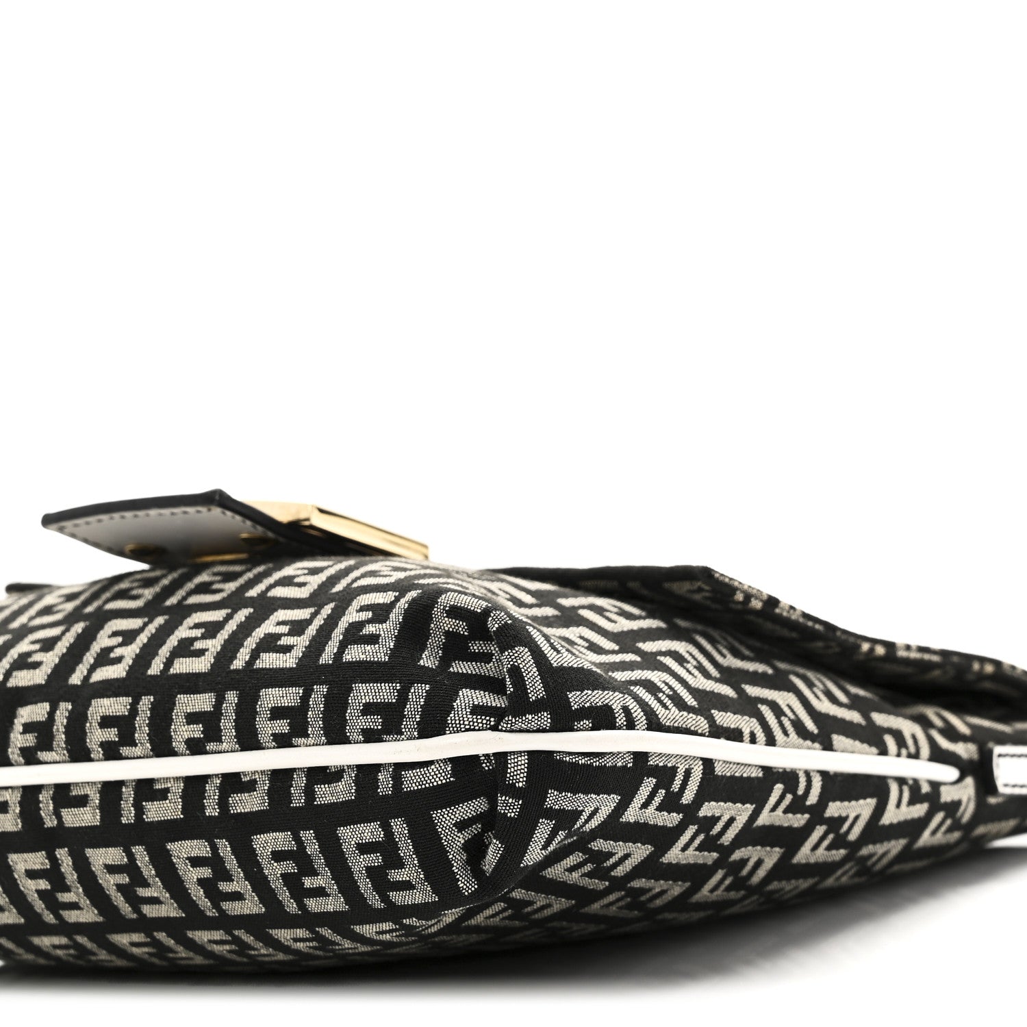 Zucchino Tube Messenger Bag Black White