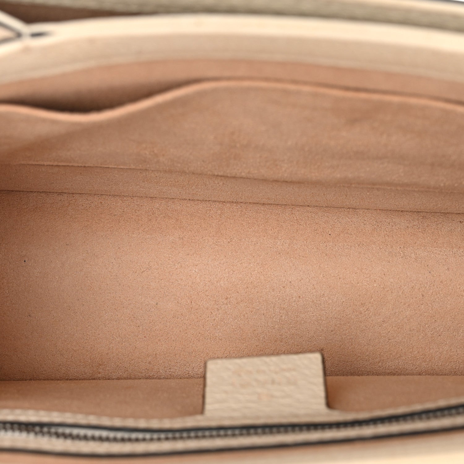 GG Supreme Monogram Small Queen Margaret Top Handle Bag White