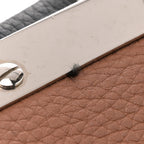 Cuoio Romano Selleria Bi-Color Medium Peekaboo Iconic Satchel Black Mou