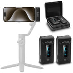Movo WMX-2-C-DUO USB-C Dual Wireless Lav Mics