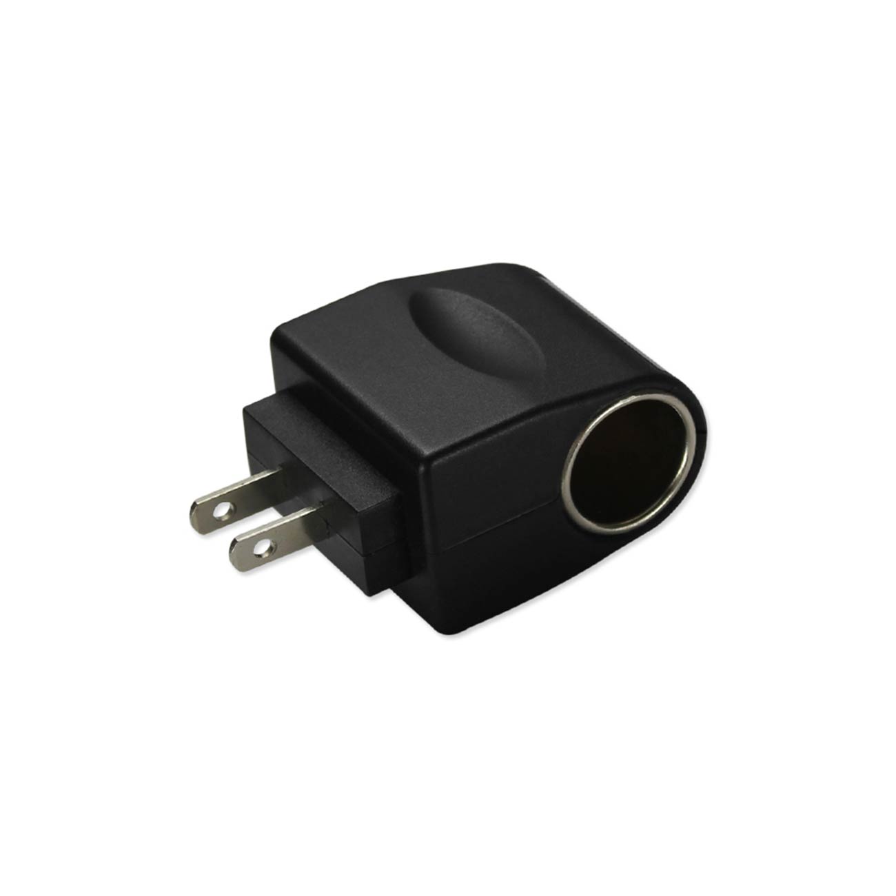Reiko 650Mah Ac To Dc Wall Adapter To Car Charger In Black