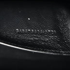 Patent Small Manhattan Shoulder Bag Black