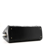 Calfskin GG Matelasse Tote Bag Black