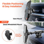 Gravity 15W Wireless Fast Charge Mount