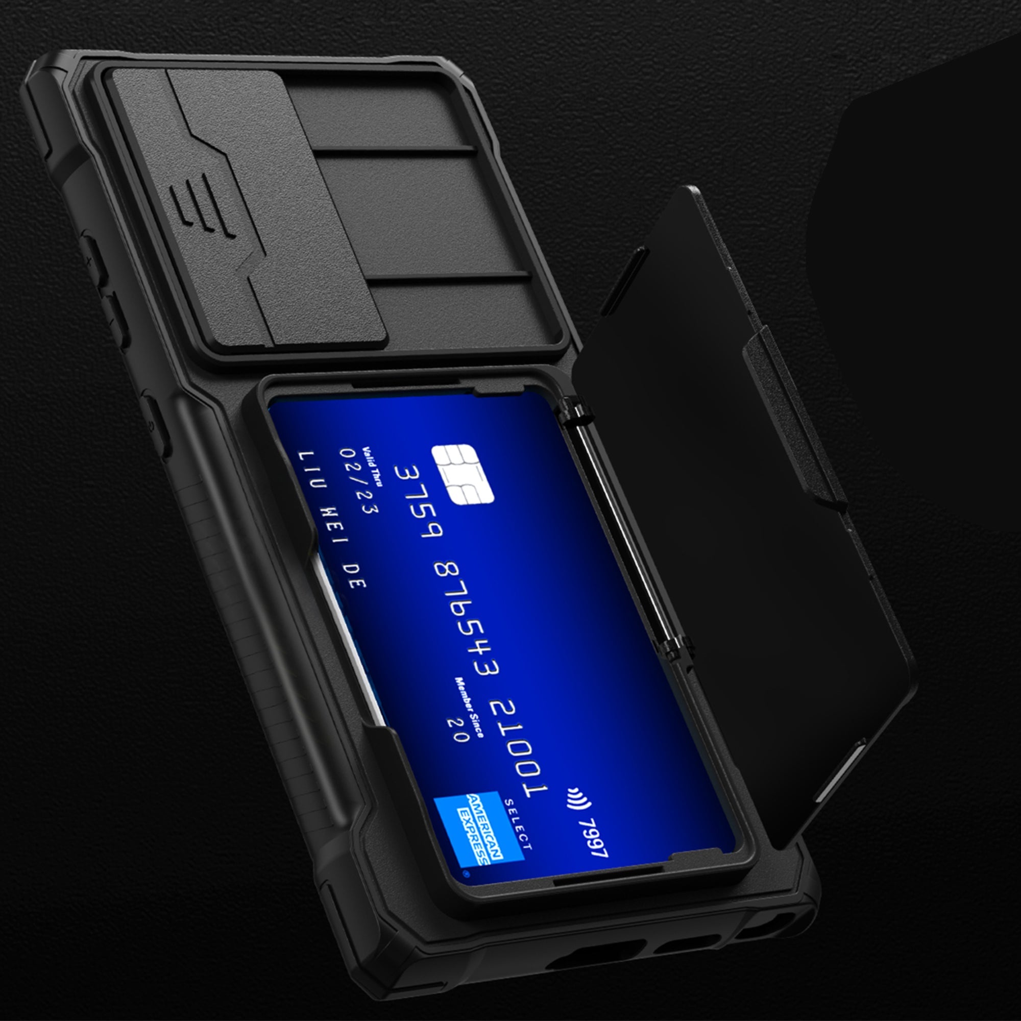 SAHARA - Raider Series Heavy-Duty Card Slot Case - Samsung Galaxy S24 Ultra