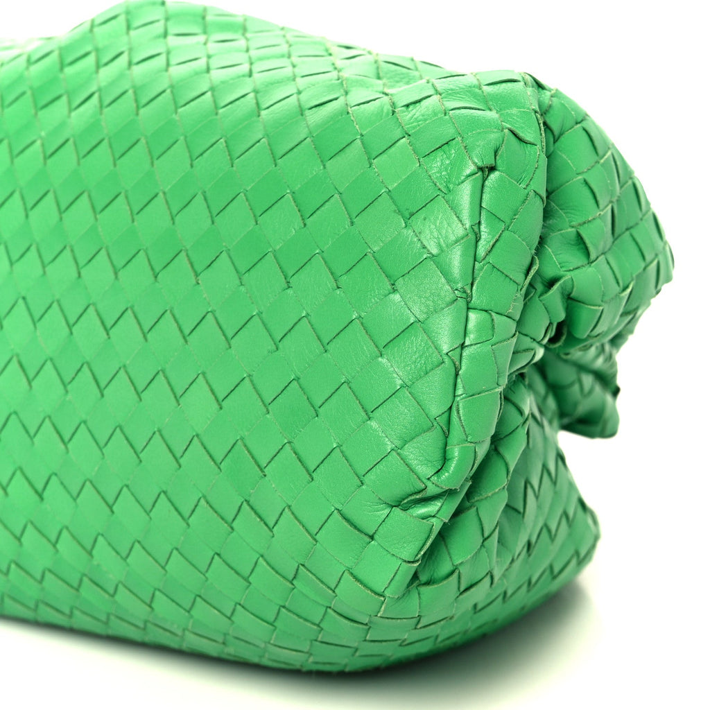 Nappa Maxi Intrecciato The Pouch Oversized Clutch Parakeet
